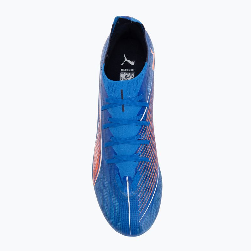 Buty piłkarskie męskie PUMA Ultra 6 Match FG/AG ultra blue/puma white/glowing red 5