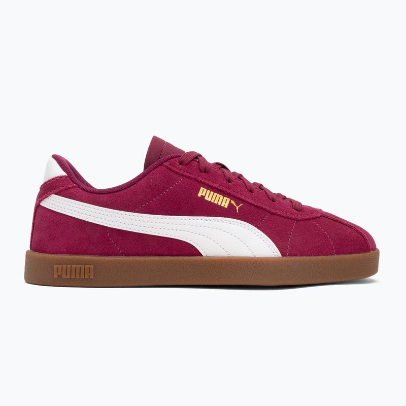 Buty damskie PUMA Club II berry/puma white/puma gold 2