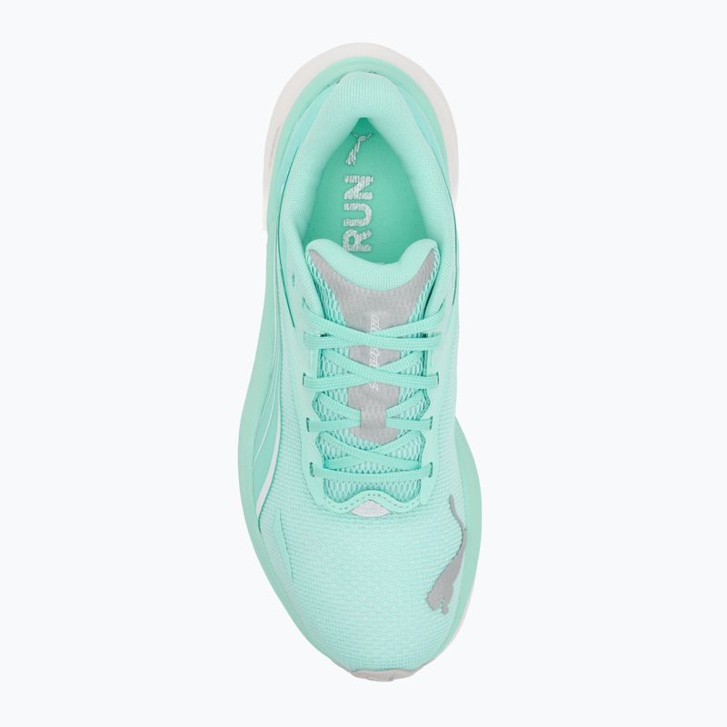 Buty do biegania damskie PUMA Electrify Nitro 4 mint melt/puma white 5