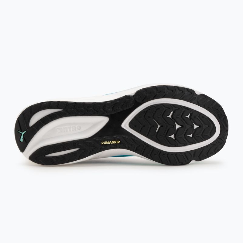 Buty do biegania męskie PUMA Electrify Nitro 4 puma white/mint melt/speed blue 4
