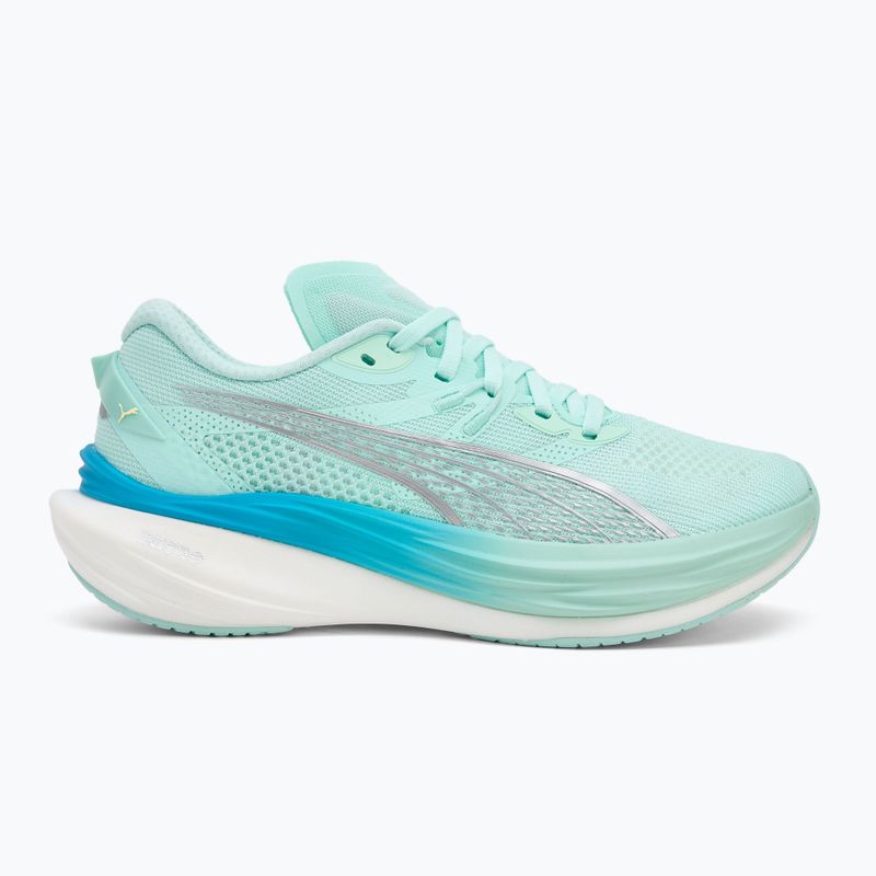 Buty do biegania damskie PUMA Deviate Nitro 3 mint melt/speed blue 2