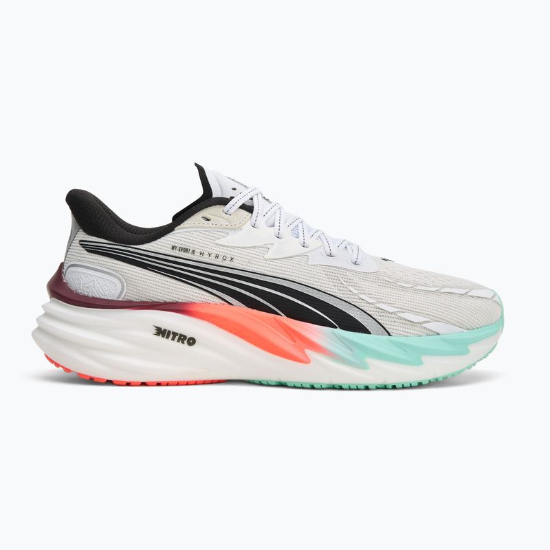 Buty do biegania męskie PUMA Velocity Nitro 4 Hyrox puma white/mint 2