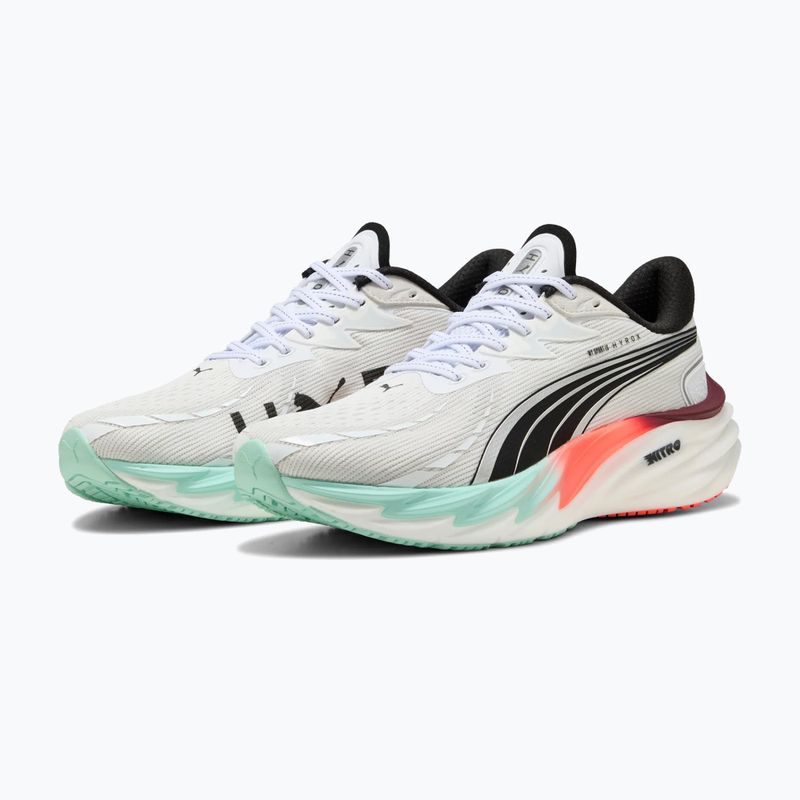 Buty do biegania męskie PUMA Velocity Nitro 4 Hyrox puma white/mint 11
