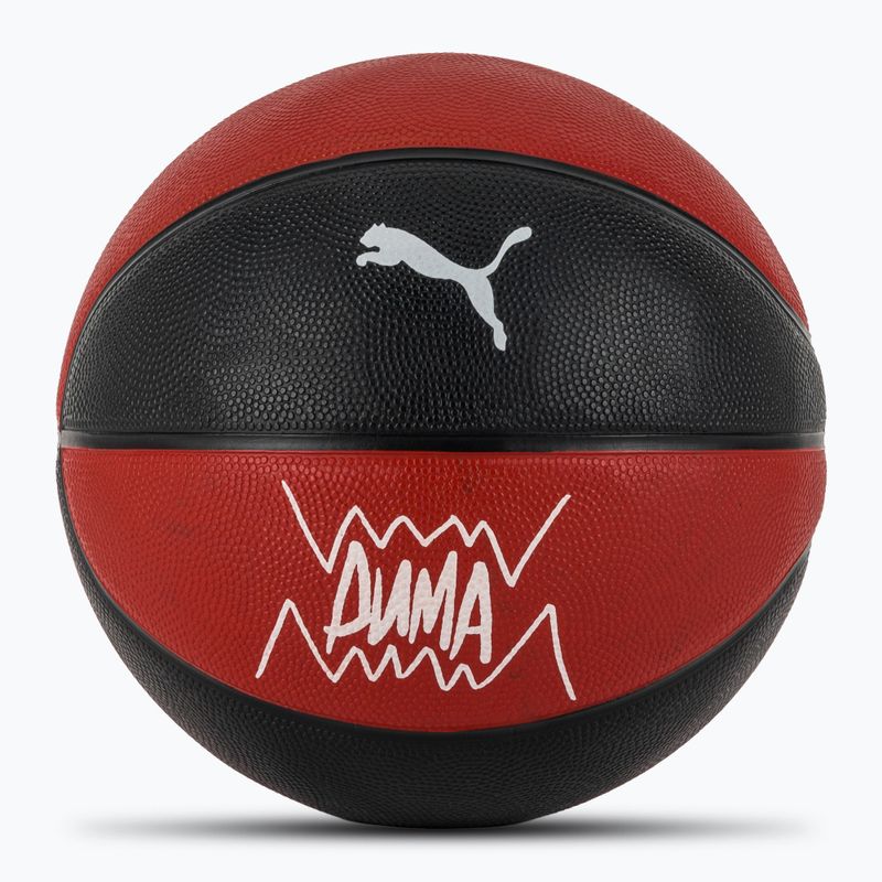 Piłka do koszykówki PUMA teamJAWS Basketball puma red/puma black rozmiar 6