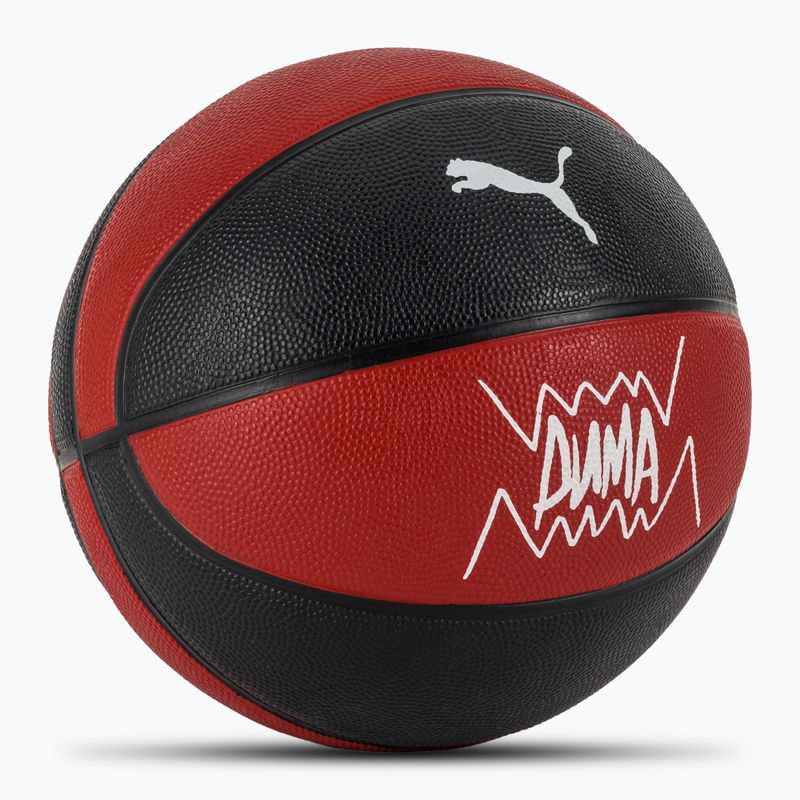 Piłka do koszykówki PUMA teamJAWS Basketball puma red/puma black rozmiar 7 2