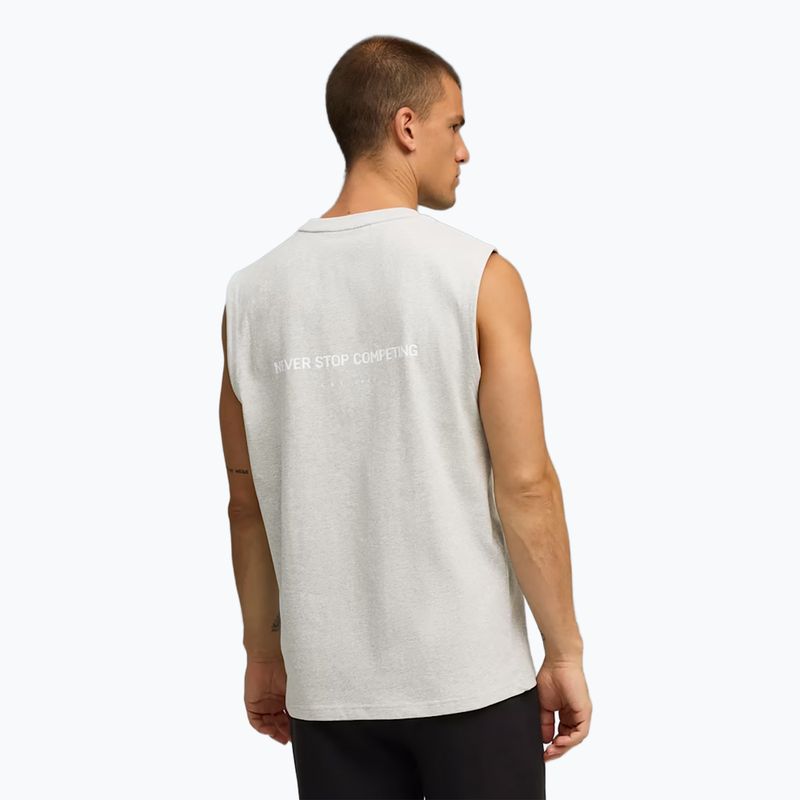 Koszulka treningowa męska PUMA Hyrox Cutoff Tank gray 3