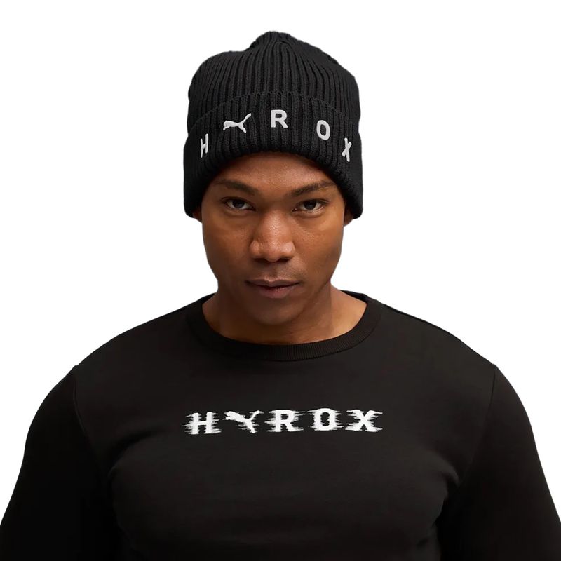 Czapka zimowa Puma Hyrox Mid Crown Beanie black 4