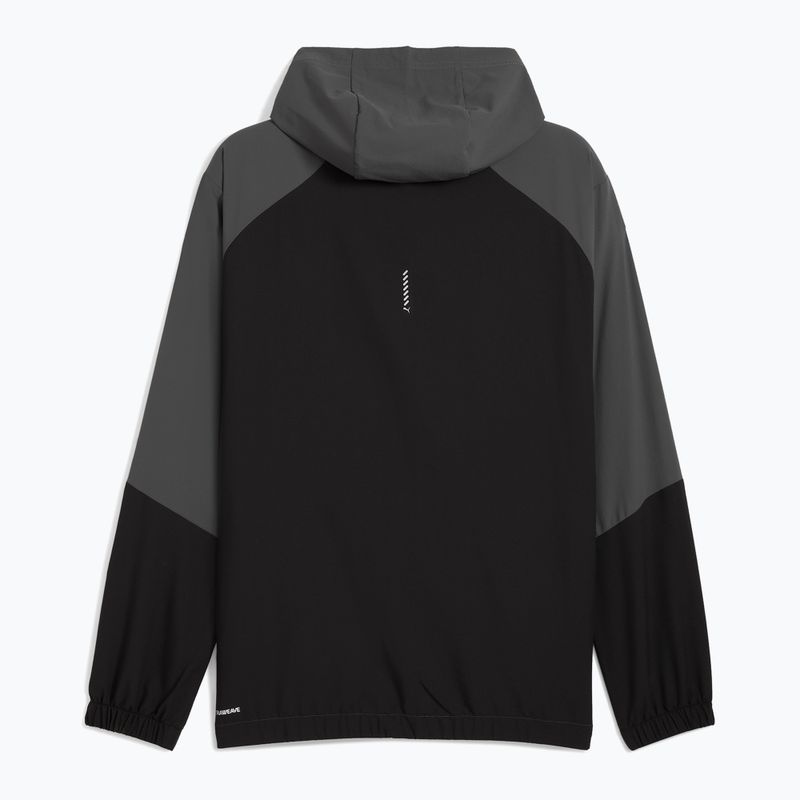 Kurtka do biegania męska PUMA Run Ultraweave Hooded dusky gray 2