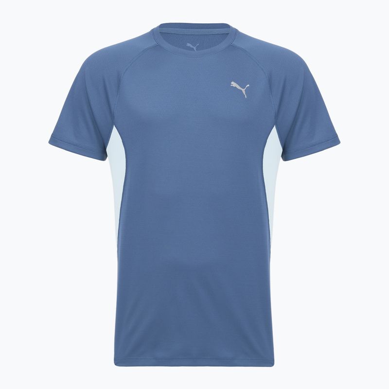 Koszulka do biegania męska PUMA Run Velocity Tee Poly dark indigo