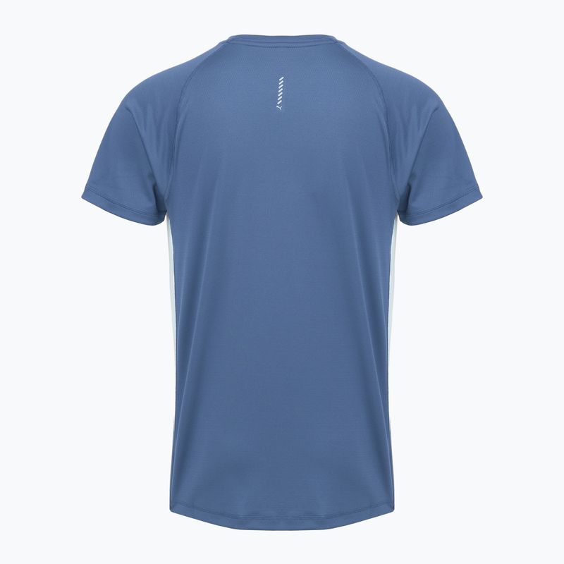 Koszulka do biegania męska PUMA Run Velocity Tee Poly dark indigo 2