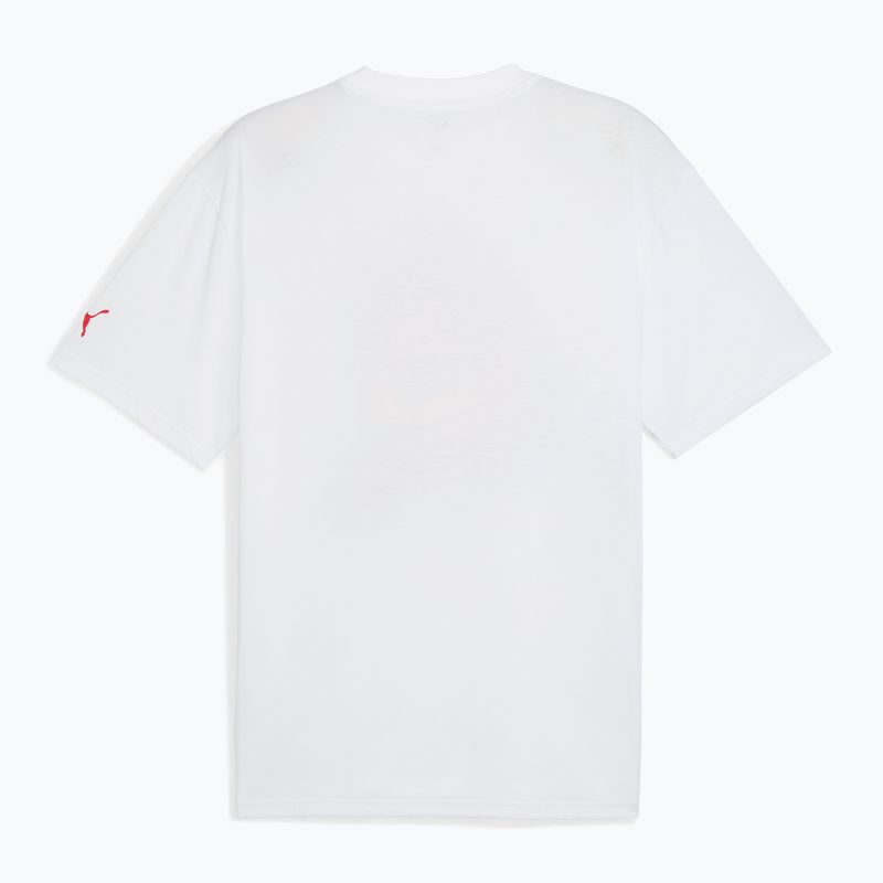 Koszulka koszykarska męska PUMA Hoopaverse Tee 3 puma white 2