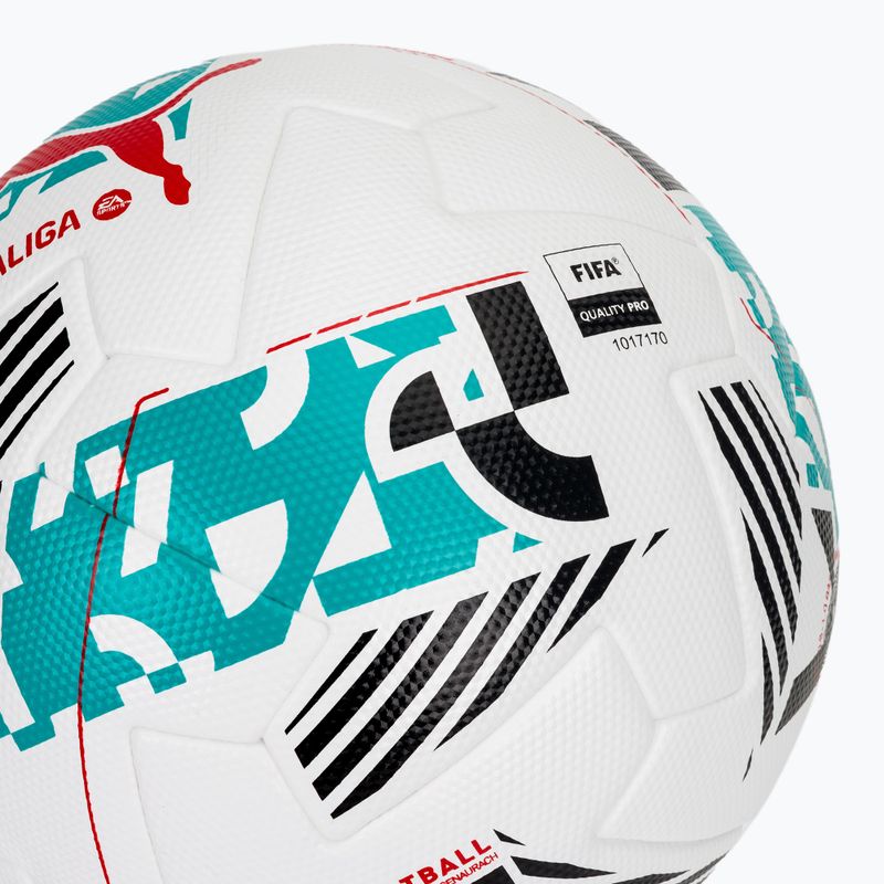 Piłka do piłki nożnej PUMA Orbita Laliga 1 FIFA Quality Pro puma white/multicolor rozmiar 5 4