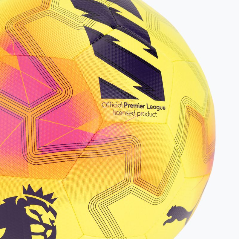 Piłka do piłki nożnej PUMA Orbita Cup PL Lights fluo yellow/multicolor rozmiar 4 3