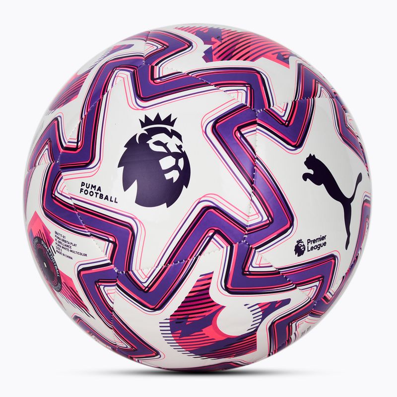 Piłka do piłki nożnej PUMA Orbita Play Premier League Brilliance puma white/multicolor rozmiar 5 2