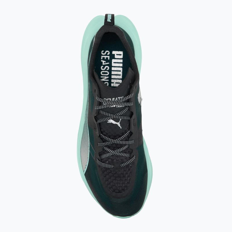 Buty do biegania męskie PUMA Deviate Nitro Elite Trail green terrain/mint melt 5