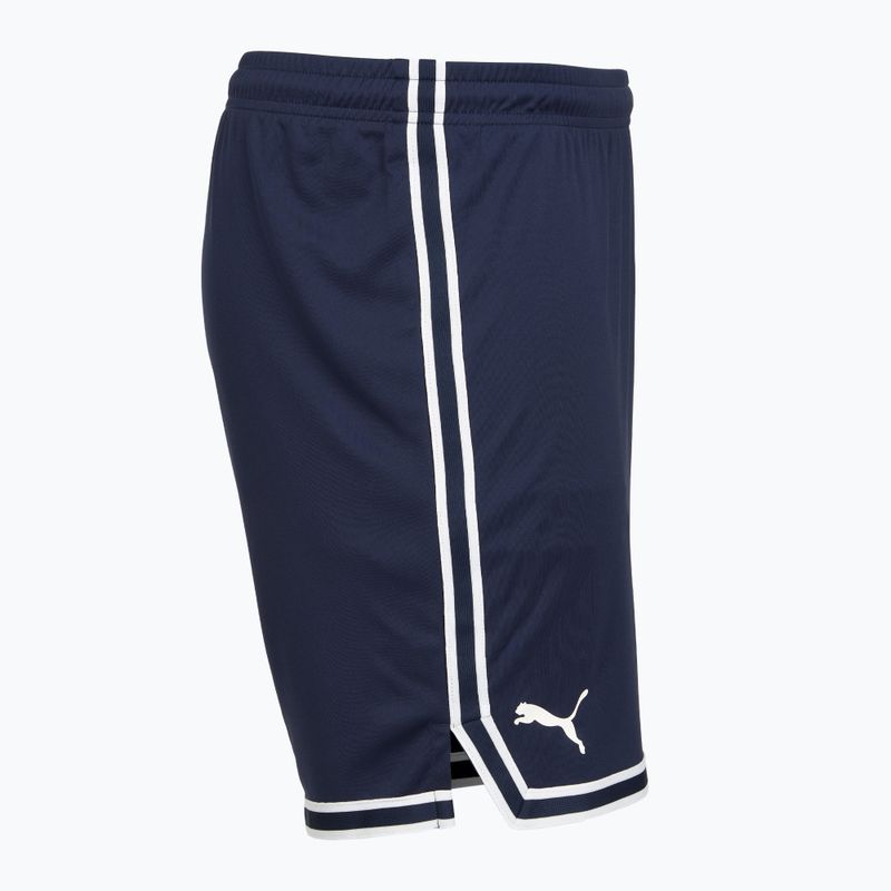 Spodenki koszykarskie męskie PUMA Hoops Team Game puma navy 3