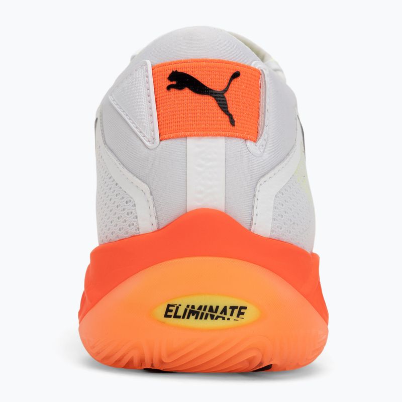 Buty do piłki ręcznej PUMA Eliminate Nitro SQD 4 Game On puma white/glowing red/ultra blue 6