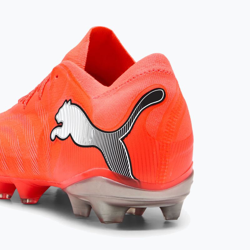 Buty piłkarskie PUMA Future 9 Fusion FG/AG glowing red/puma white/puma black/puma silver 8