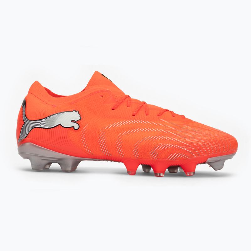 Buty piłkarskie PUMA Future 9 Fusion FG/AG glowing red/puma white/puma black/puma silver 2