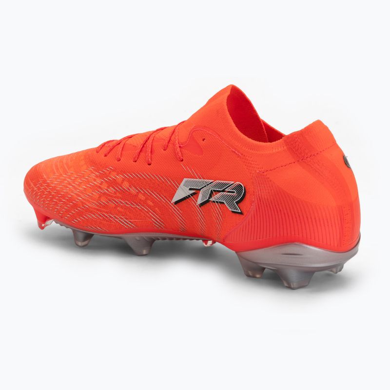 Buty piłkarskie PUMA Future 9 Fusion FG/AG glowing red/puma white/puma black/puma silver 3