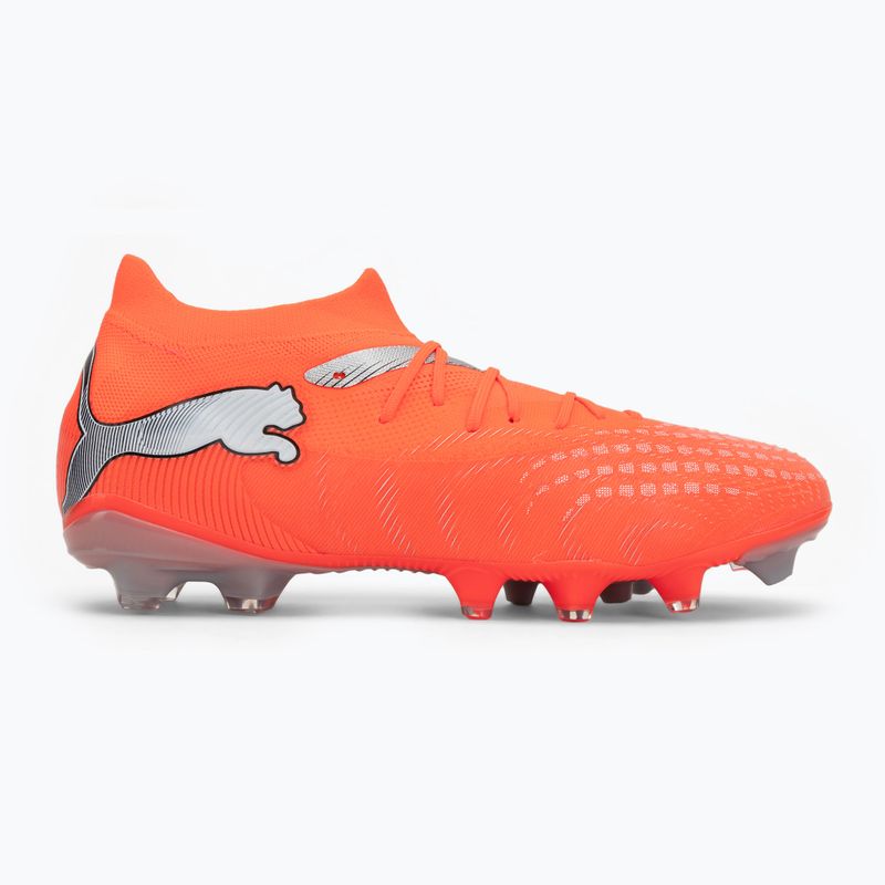 Buty piłkarskie PUMA Future 9 Match FG/AG glowing red/puma white/puma black/puma silver 2