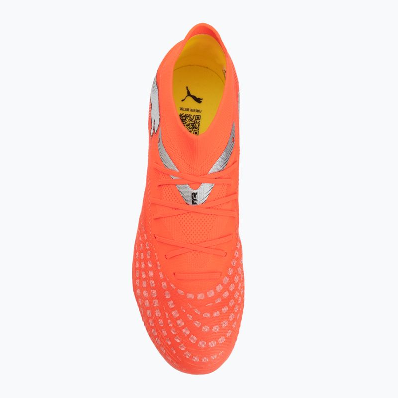 Buty piłkarskie PUMA Future 9 Match FG/AG glowing red/puma white/puma black/puma silver 5