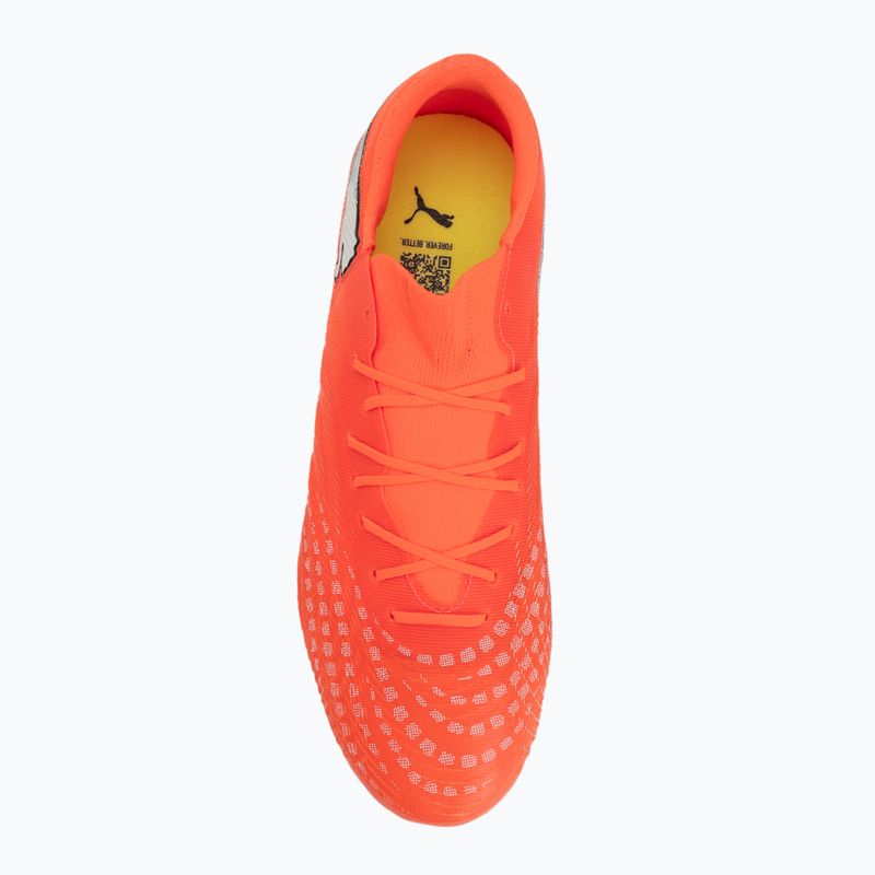 Buty piłkarskie PUMA Future 9 Match Fusion FG/AG glowing red/puma white/puma black/puma silver 5
