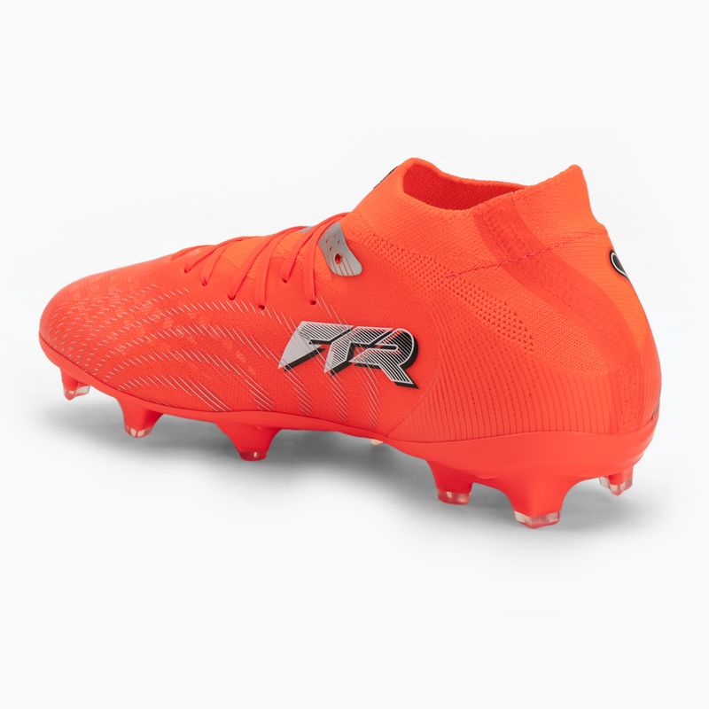 Buty piłkarskie dziecięce PUMA Future 9 Pro FG/AG Jr glowing red/puma white/puma black/puma silver 3