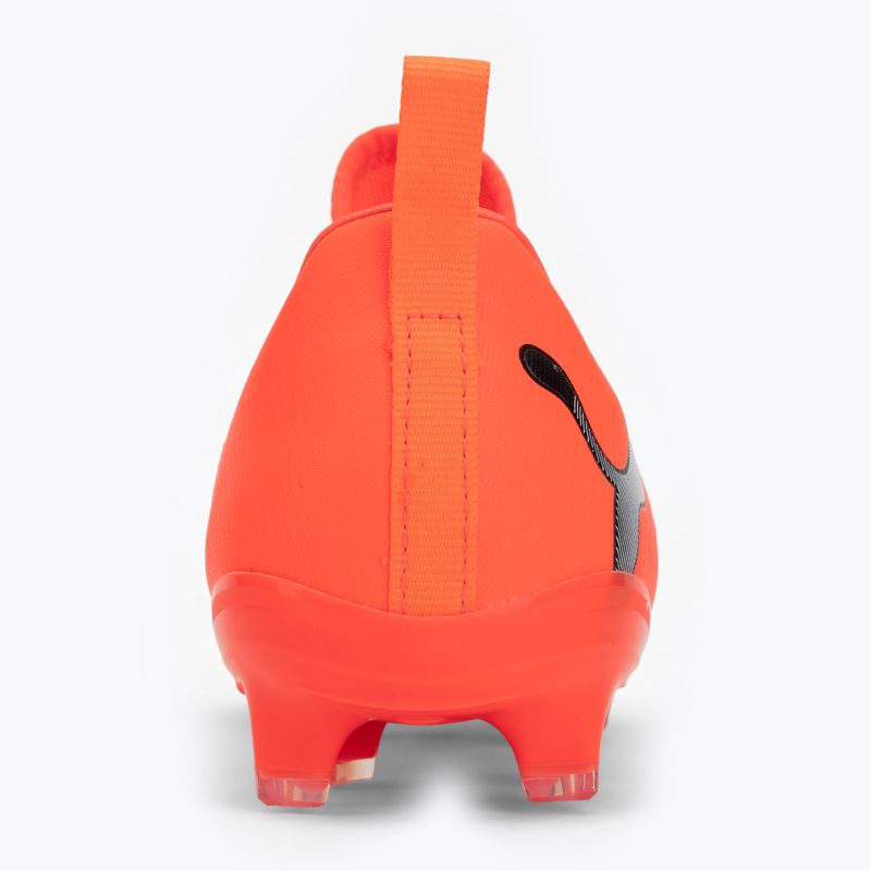 Buty piłkarskie dziecięce PUMA Future 9 Match LL FG/AG Jr glowing red/puma white/puma black/puma silver 6