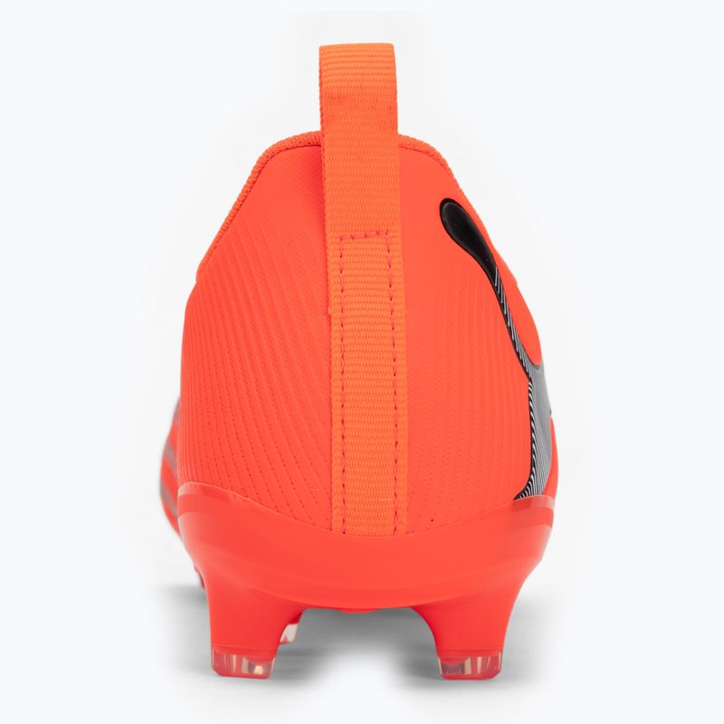Buty piłkarskie dziecięce PUMA Future 9 Play FG/AG Jr glowing red/puma white/puma black/puma silver 6
