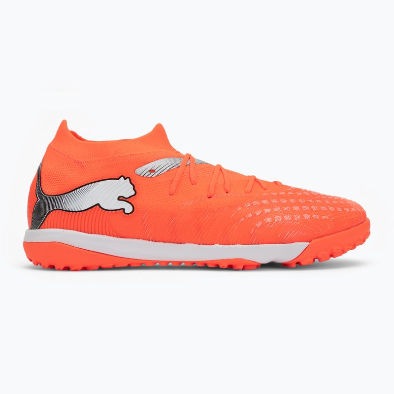 Buty piłkarskie PUMA Future 9 Match TT glowing red/puma white/puma black/puma silver 2