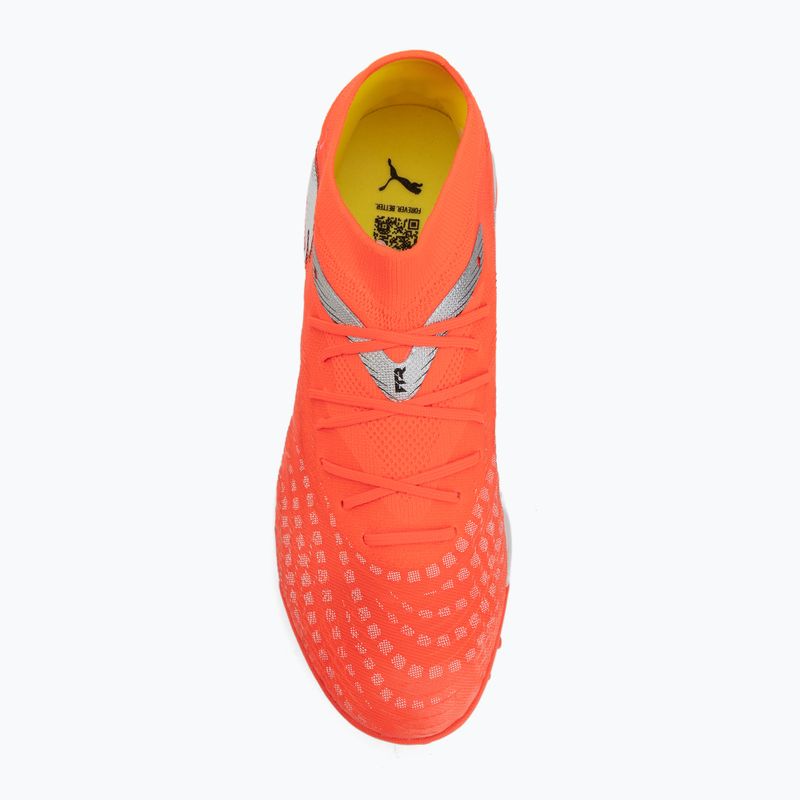Buty piłkarskie PUMA Future 9 Match TT glowing red/puma white/puma black/puma silver 5
