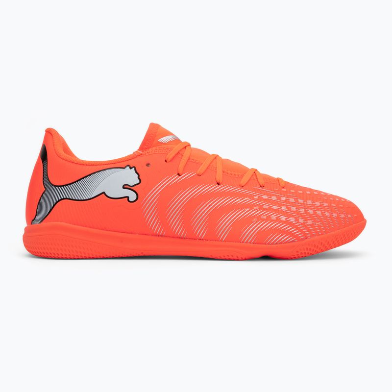 Buty piłkarskie PUMA Future 9 Play IT glowing red/puma white/puma black/puma silver 2
