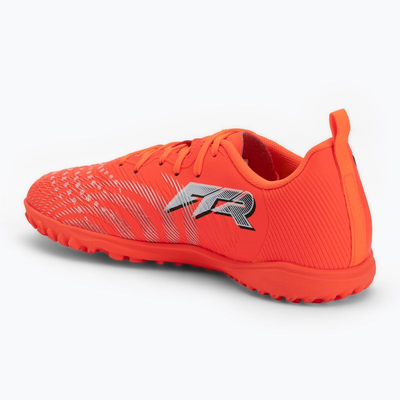 Buty piłkarskie dziecięce PUMA Future 9 Play TT Jr glowing red/puma white/puma black/puma silver 3