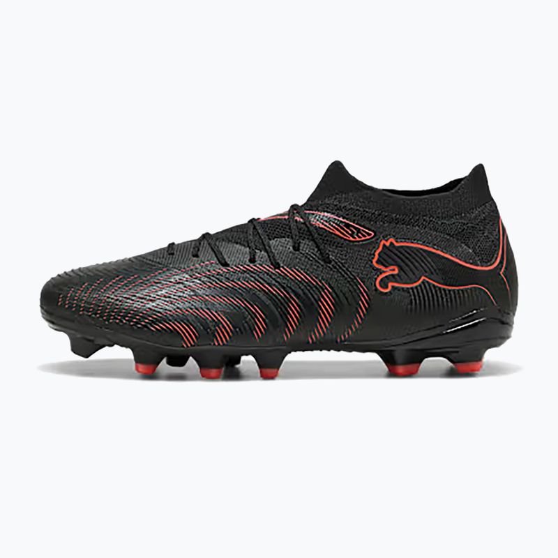 Buty piłkarskie PUMA Future 9 Match FG/AG puma black/glowing red/strong grey 8