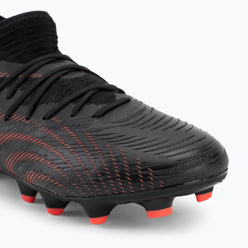 Buty piłkarskie dziecięce PUMA Future 9 Match FG/AG Jr puma black/glowing red/strong grey 7