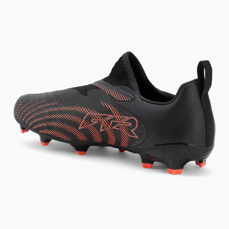 Buty piłkarskie dziecięce PUMA Future 9 Match LL FG/AG Jr puma black/glowing red/strong grey 3