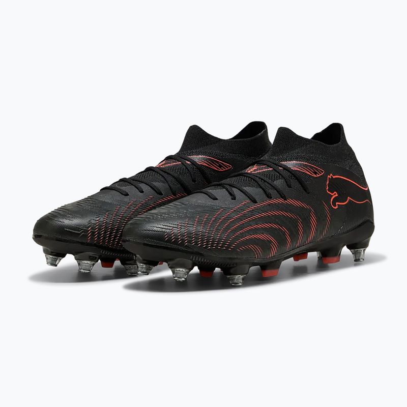 Buty piłkarskie PUMA Future 9 Match MxSG puma black/glowing red/strong grey 10