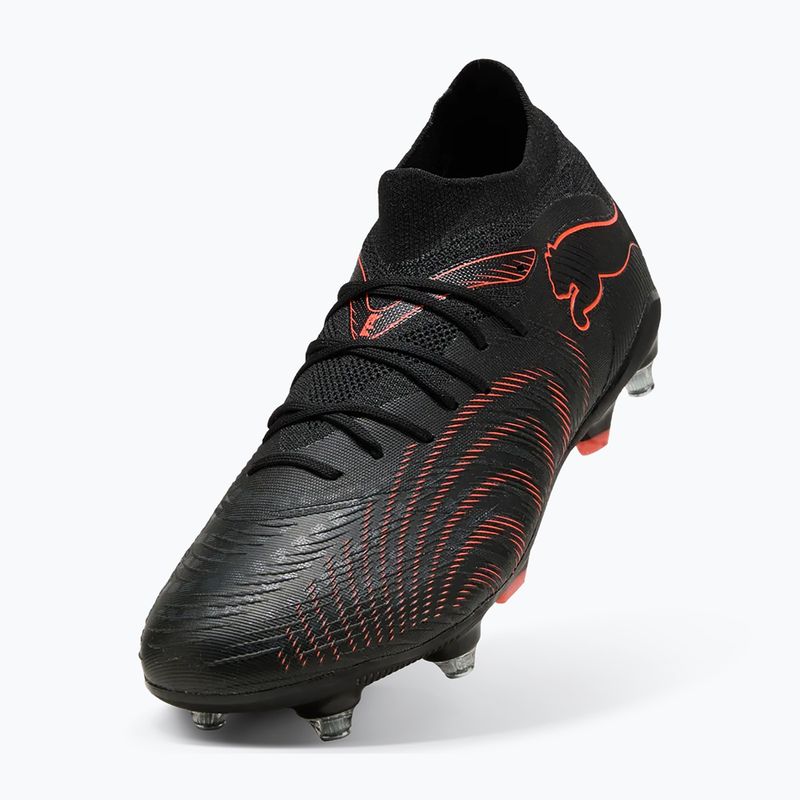 Buty piłkarskie PUMA Future 9 Match MxSG puma black/glowing red/strong grey 12