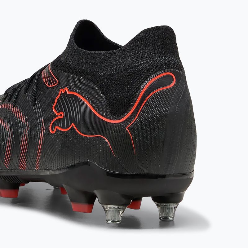 Buty piłkarskie PUMA Future 9 Match MxSG puma black/glowing red/strong grey 13