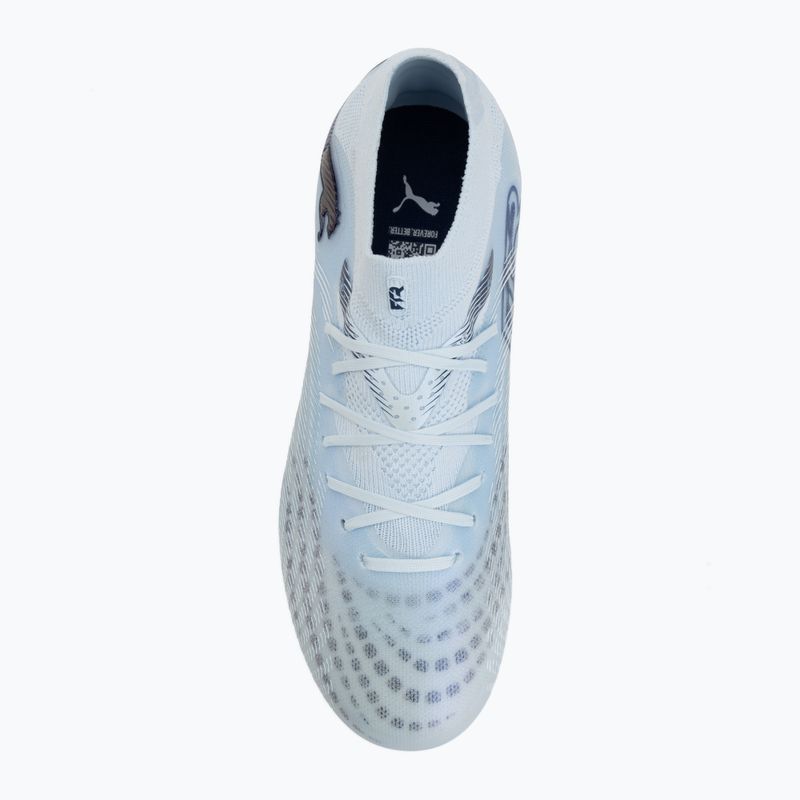 Buty piłkarskie dziecięce PUMA Future 9 Pro FG/AG Jr icy blue/puma white/blue jewel 5