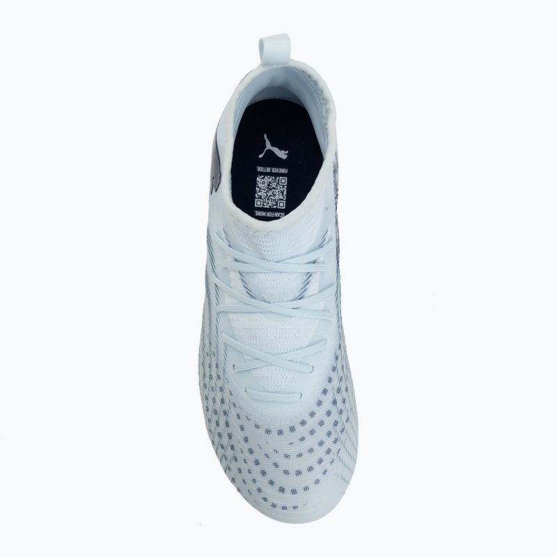 Buty piłkarskie dziecięce PUMA Future 9 Match FG/AG Jr icy blue/puma white/blue jewel 5