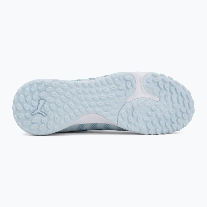 Buty piłkarskie dziecięce PUMA Future 9 Match TT + Mid Jr icy blue/puma white/blue jewel 4
