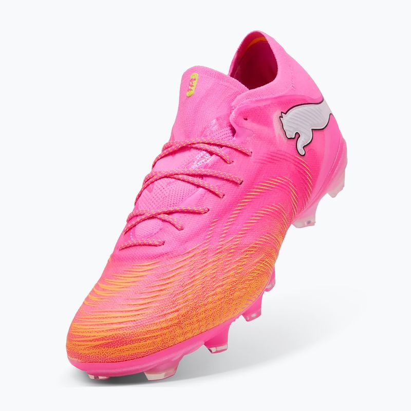 Buty piłkarskie PUMA Future 9 Fusion FG/AG poison pink/sun stream/bright aqua/puma wht 4