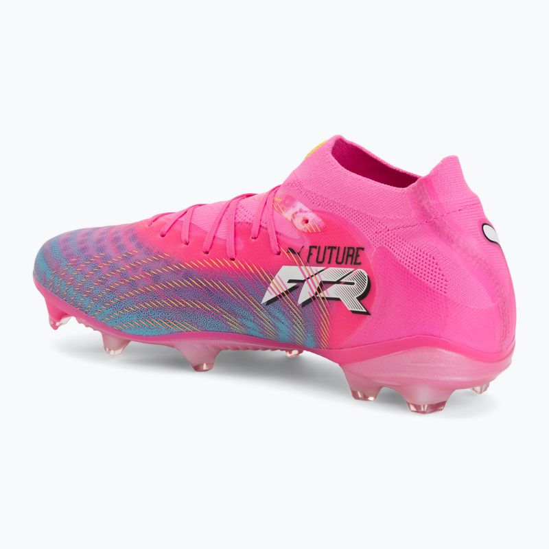 Buty piłkarskie PUMA Future 9 Pro FG/AG poison pink/sun stream/bright aqua/puma white 3