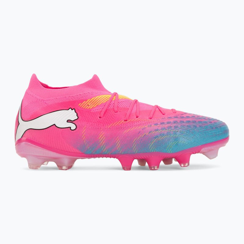 Buty piłkarskie PUMA Future 9 Match FG/AG poison pink/puma wht/sun stream/bright aqua/puma blk 2