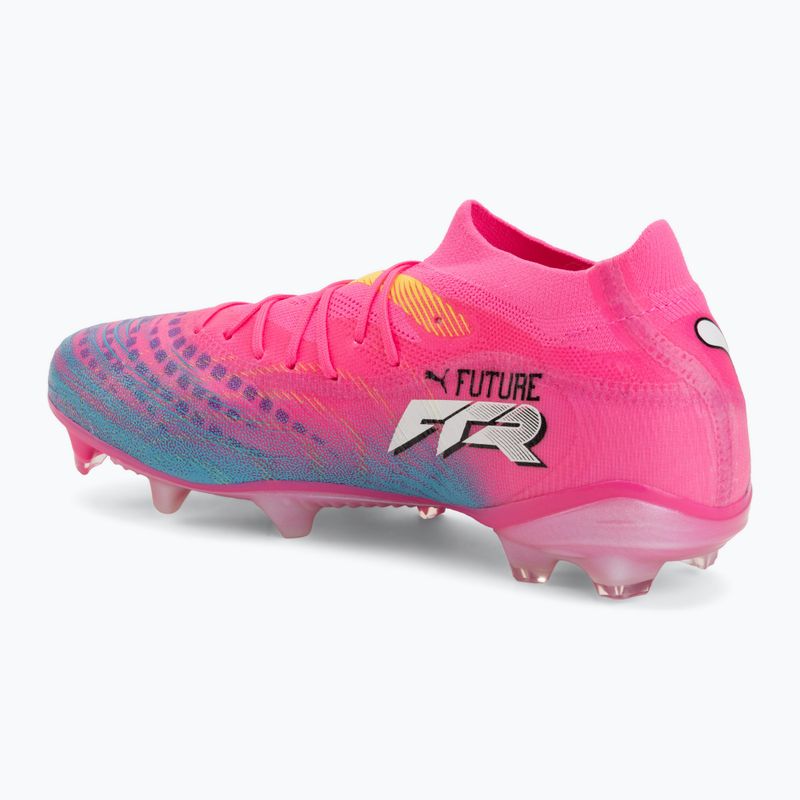 Buty piłkarskie PUMA Future 9 Match FG/AG poison pink/puma wht/sun stream/bright aqua/puma blk 3