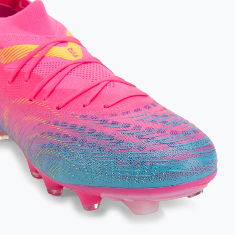 Buty piłkarskie PUMA Future 9 Match FG/AG poison pink/puma wht/sun stream/bright aqua/puma blk 7
