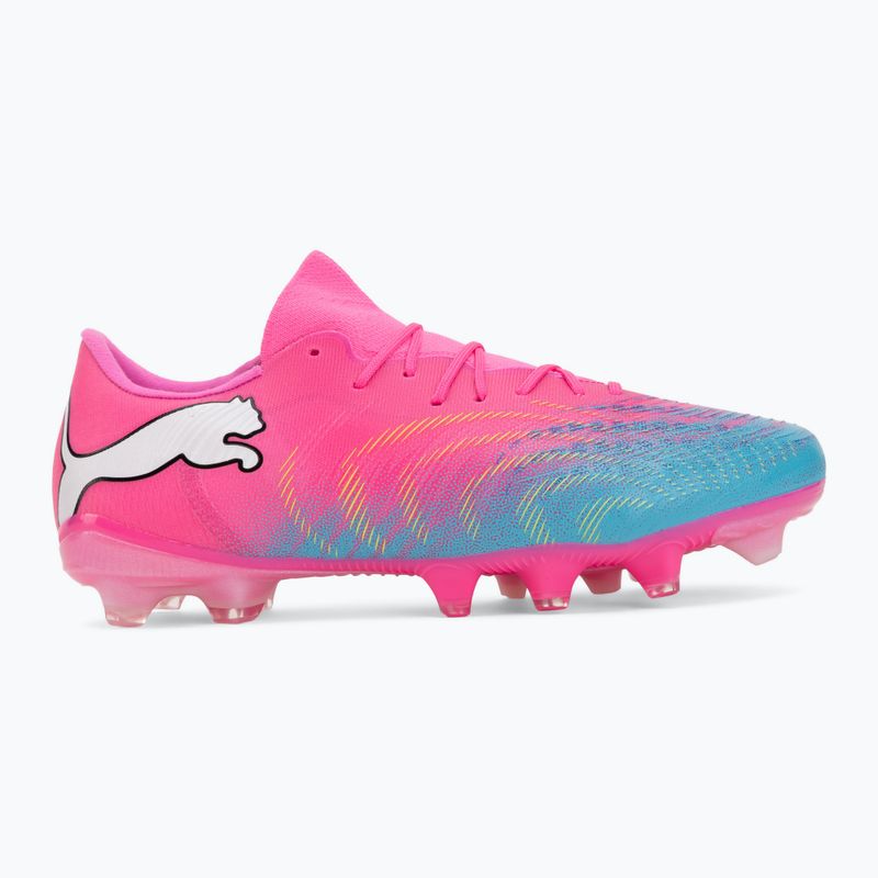 Buty piłkarskie PUMA Future 9 Match Fusion FG/AG poison pink/puma wht/sun stream/bright aqua/puma blk 2