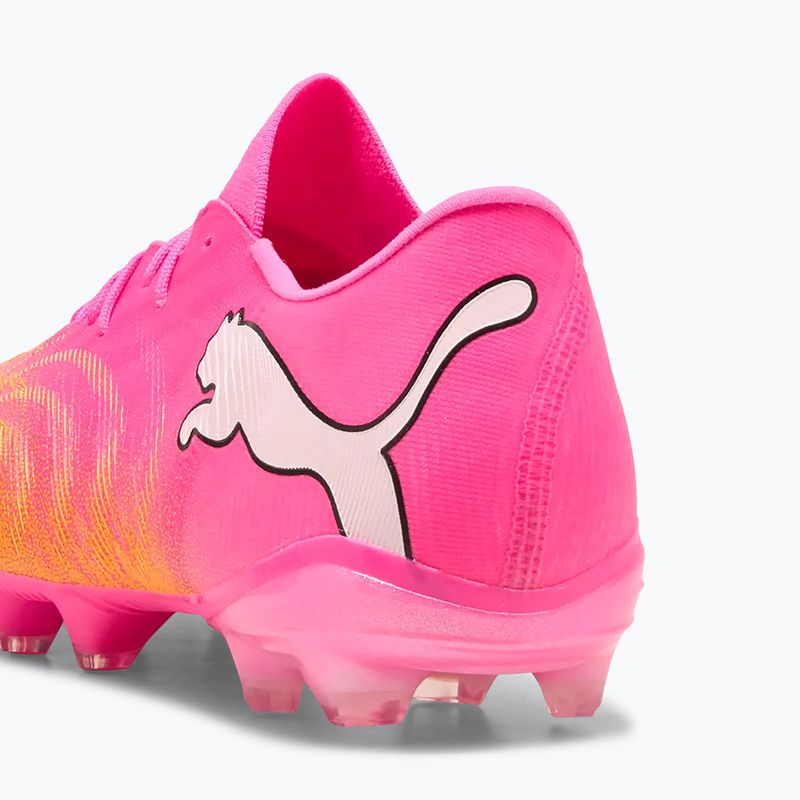 Buty piłkarskie PUMA Future 9 Match Fusion FG/AG poison pink/puma wht/sun stream/bright aqua/puma blk 6